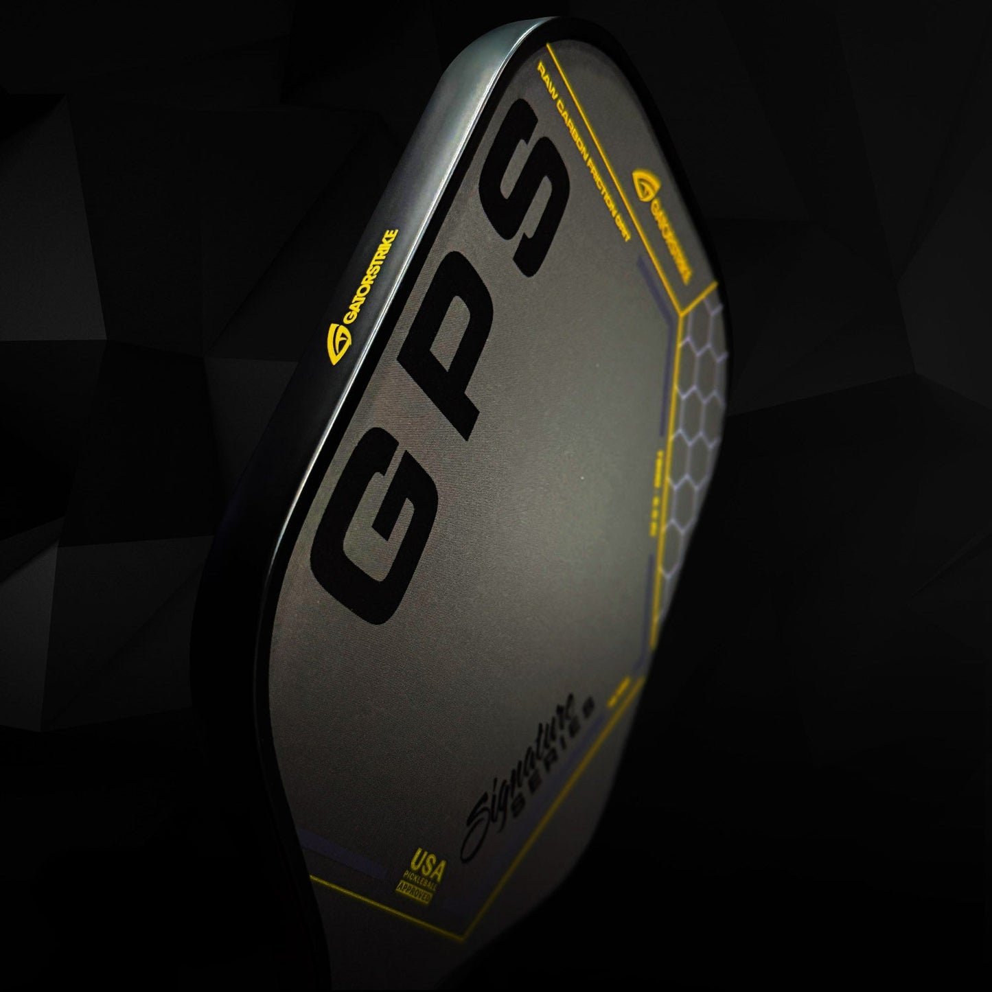 Gold Pro Control T700 (16mm) Raw Carbon Fiber Weave Grit