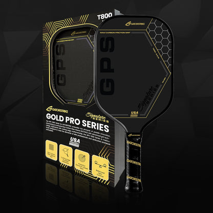 Gold Pro Control T700 (16mm) Raw Carbon Fiber Weave Grit