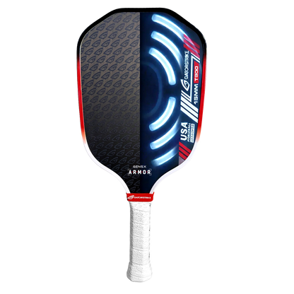 GatorStrike A.R.M.O.R Gen 5X — 15mm Raw Carbon Power - Pickleball Paddle
